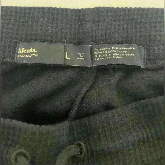 Afends Kat waffle pants , sz large - Picture 9 of 12